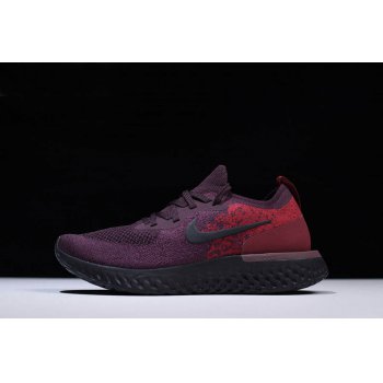 Nike Epic React Flyknit Wine Red Dark Red-Black AT0054-600 Shoes